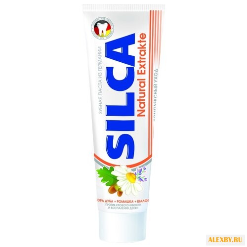 Зубная паста SILCA Natural