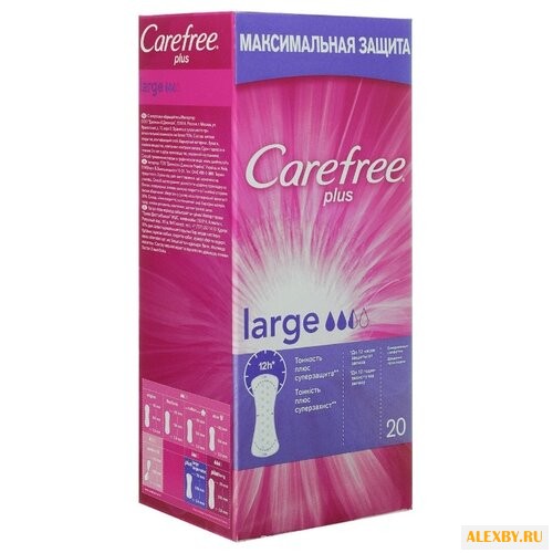 Carefree прокладки ежедневные