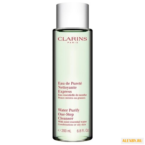 Clarins вода очищающая для