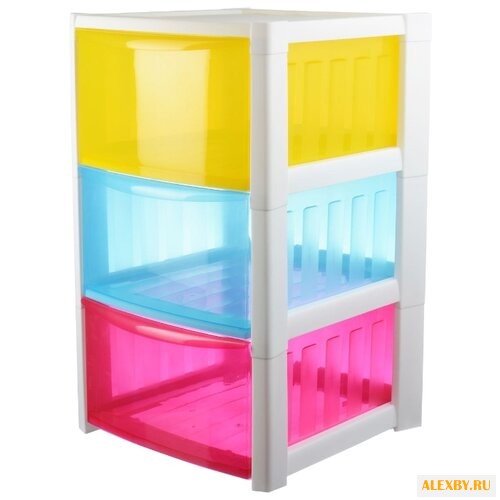Бельевой комод IDEA Радуга 3