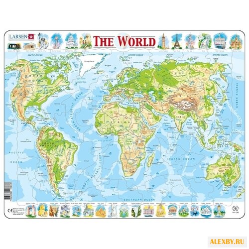 Рамка-вкладыш Larsen Мир K4