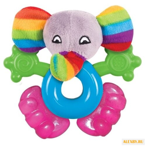 Прорезыватель-погремушка Happy
