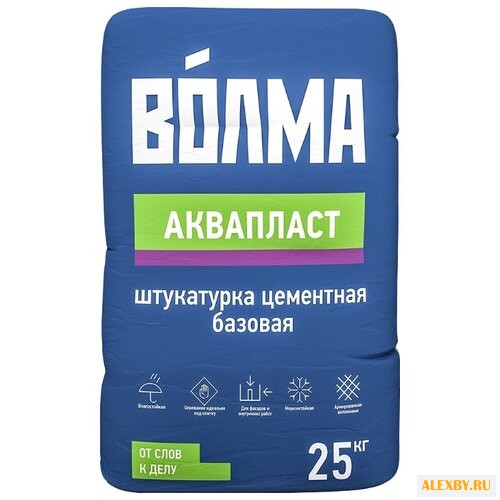 Штукатурка Волма Аквапласт 25 кг