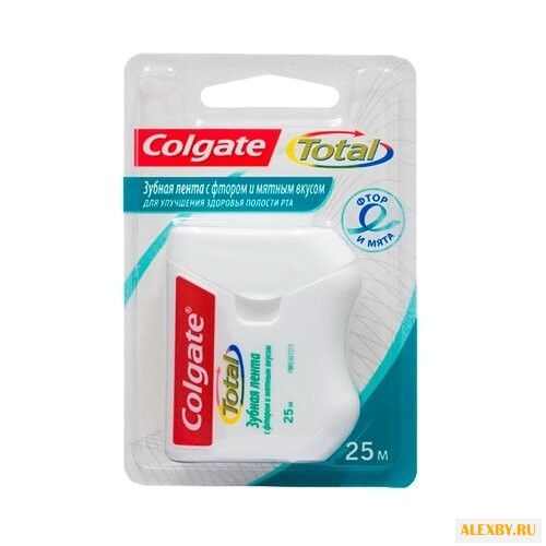 Colgate зубная нить С фтором и
