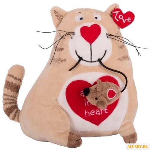 Мягкая игрушка Gulliver Кот и