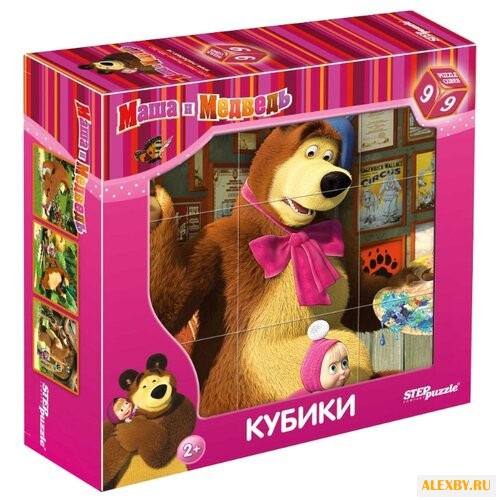 Кубики-пазлы СТЕП Маша и