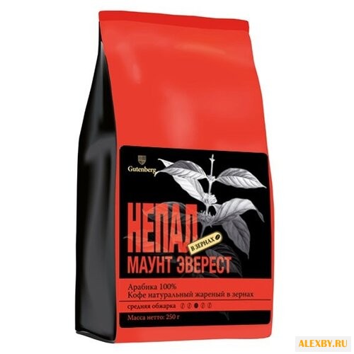 Кофе в зернах Gutenberg Непал