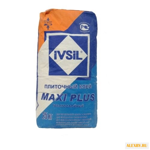 Клей Ivsil Maxi Plus 25 кг