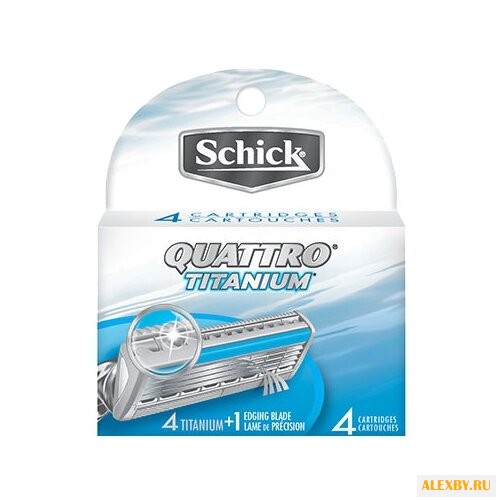 Сменные лезвия Schick Quattro