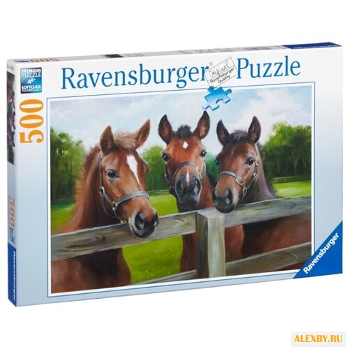 Пазл Ravensburger Три лошади