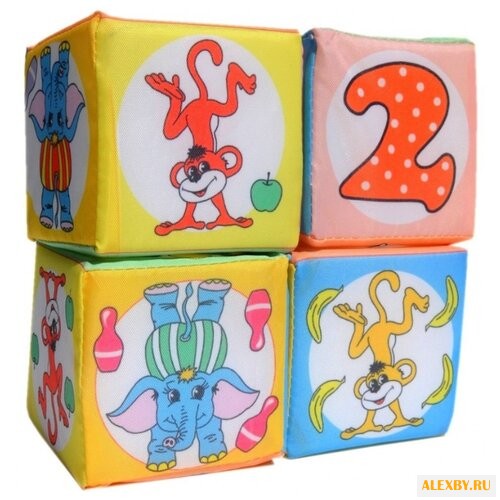 Кубики Дельфин Веселый счет