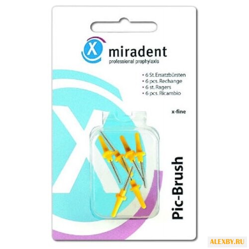 Набор съемных ершиков miradent