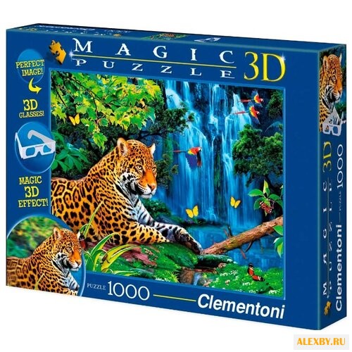 Пазл Clementoni Magic 3D Ягуар