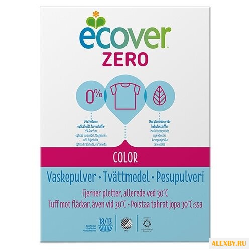 Стиральный порошок ecover Zero
