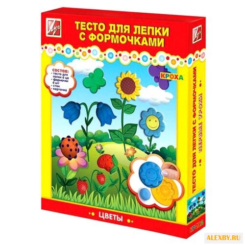 Масса для лепки Луч Цветы с