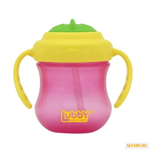 Поильник с трубочкой Lubby Mini