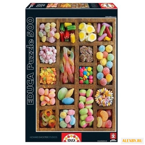 Пазл Educa Сладости коллаж