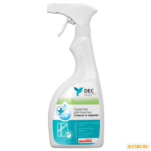 Спрей DEC для очистки стекол и