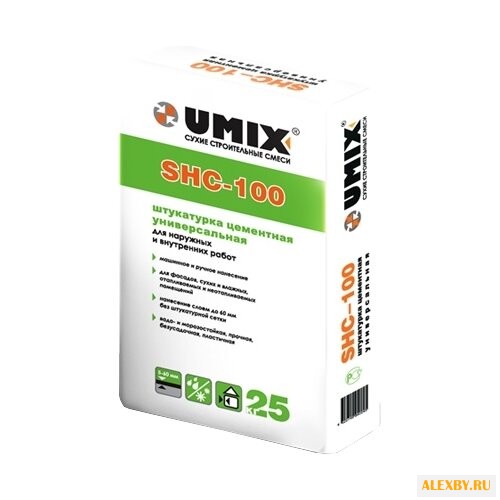 Штукатурка Umix Цементная