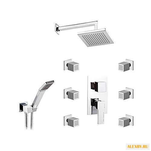 Верхний душ Remer Qubika Q 93 7