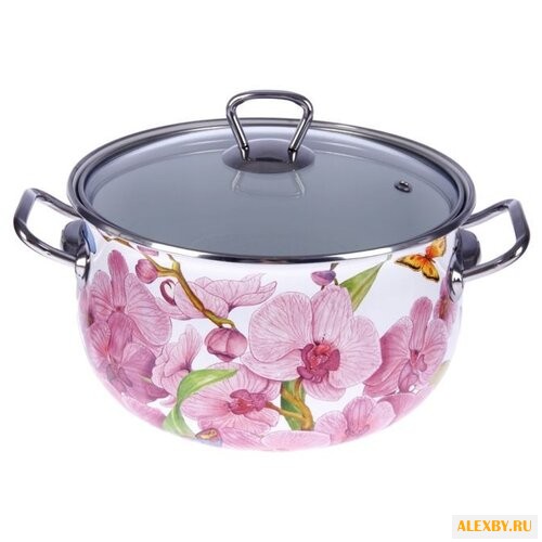 Кастрюля Интерос Орхидея 4 л