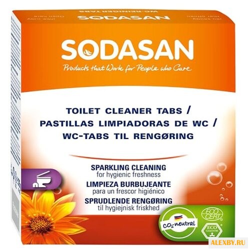 SODASAN таблетки для унитаза