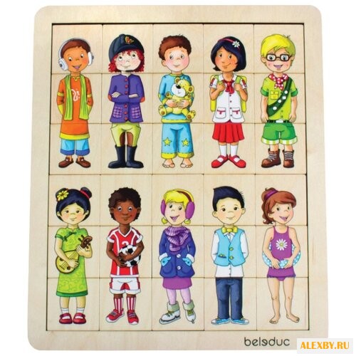 Рамка-вкладыш Beleduc Дети