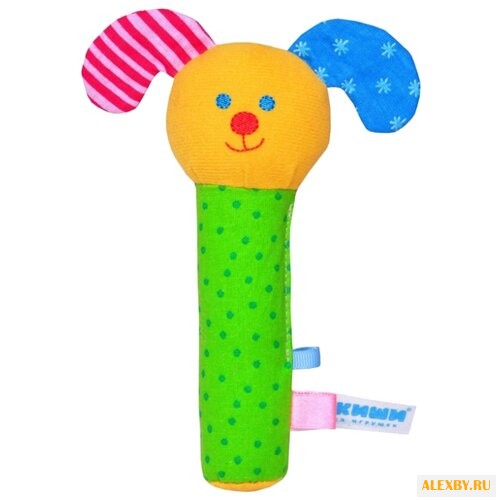 Погремушка Мякиши Собачка 304