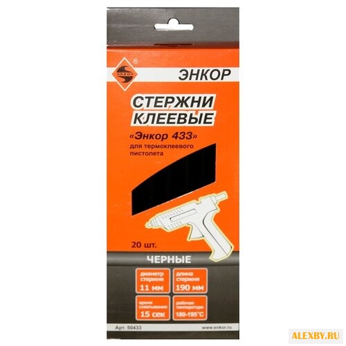 Клеевой пистолет Энкор Стержни
