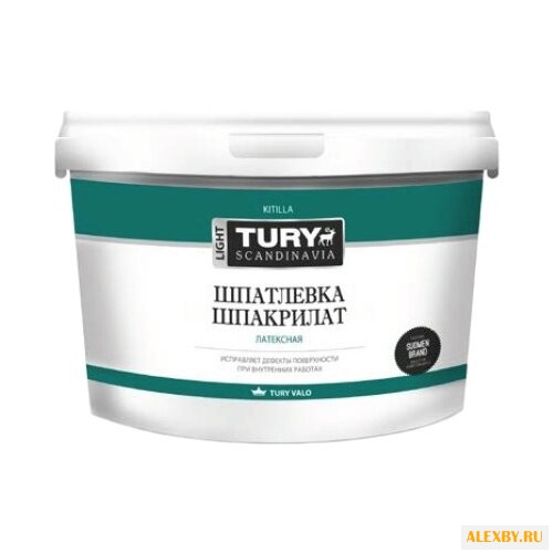 Шпатлевка TURY Шпакрилат