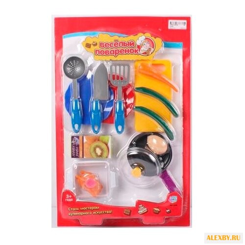 Набор продуктов с посудой Play