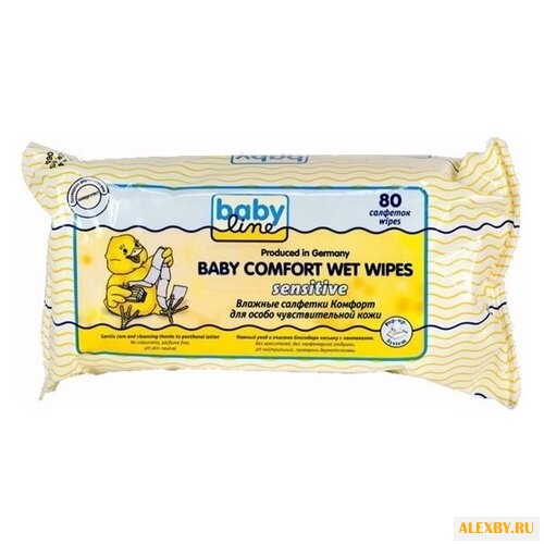 Влажные салфетки BabyLine Baby