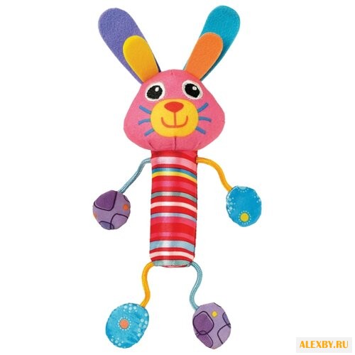 Погремушка Lamaze Звонкий зайка