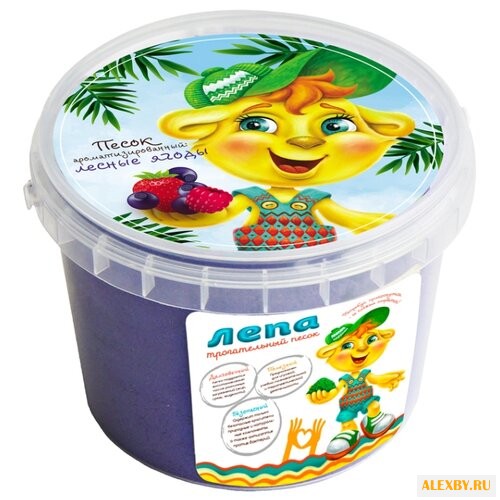 Кинетический песок лепа с