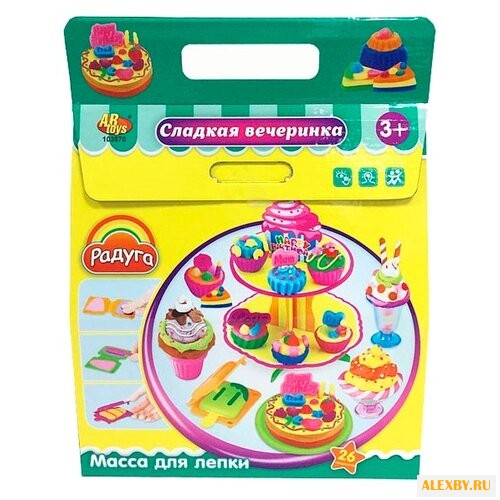 Масса для лепки ABtoys Радуга