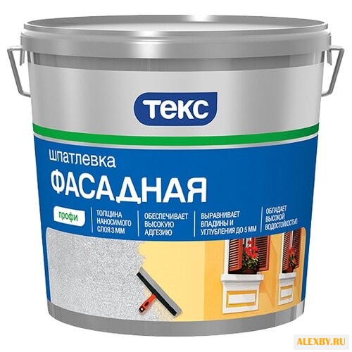 Шпатлевка ТЕКС фасадная Профи