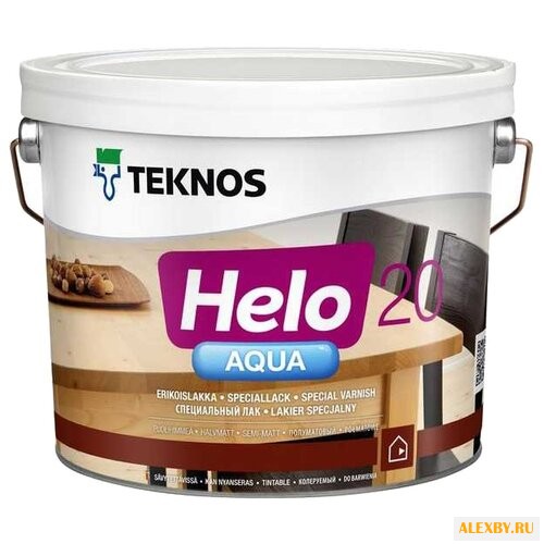 Лак TEKNOS Helo Aqua 20 2.7 л