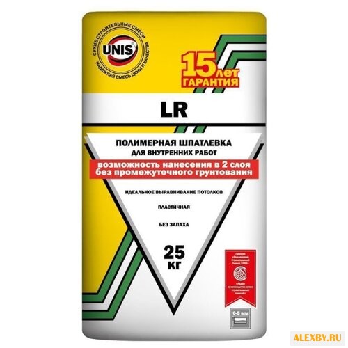 Шпатлевка Unis LR