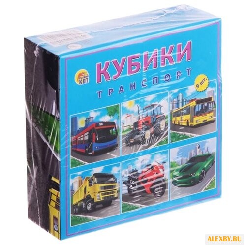 Кубики-пазлы Рыжий кот