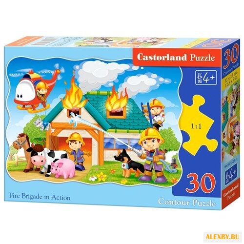 Пазл Castorland Fire Brigade in