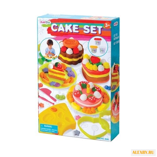 Масса для лепки PlayGo Пирожные
