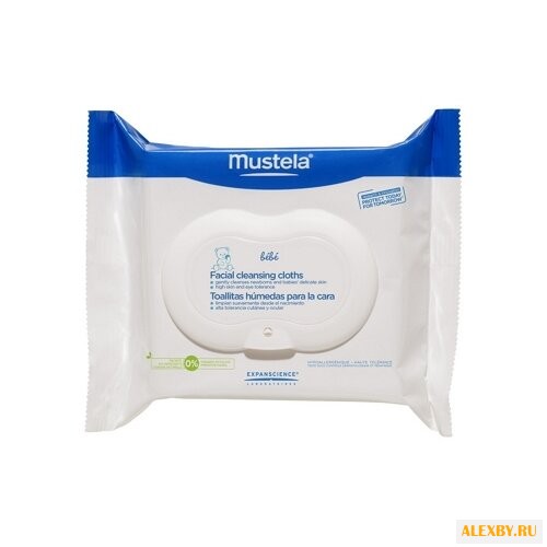 Влажные салфетки Mustela
