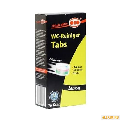 ORO таблетки wc cleaner lemon