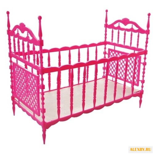 Пластмастер Кроватка для куклы