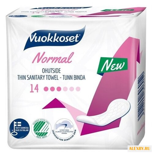 Vuokkoset прокладки Normal без