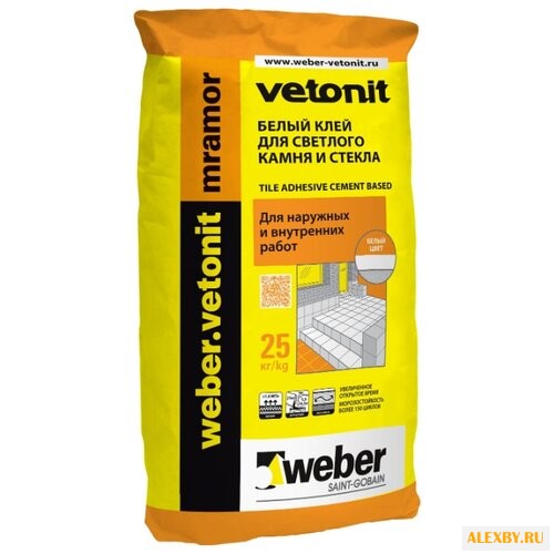 Клей Weber Mramor 25 кг