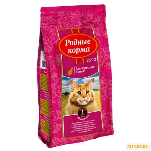 Корм для кошек Родные корма