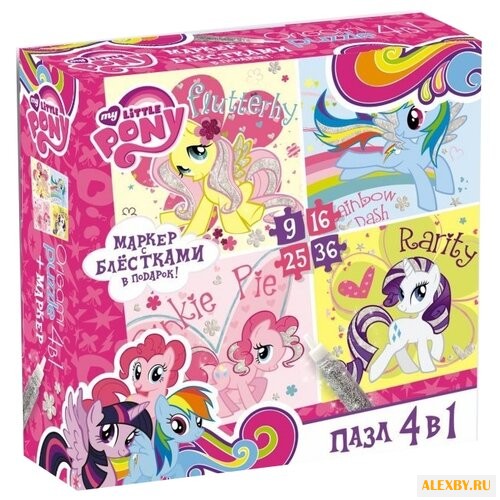 Набор пазлов Origami My Little