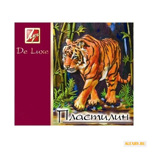 Пластилин Луч Люкс 12 цветов