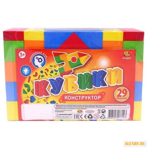 Кубики ABtoys Конструктор